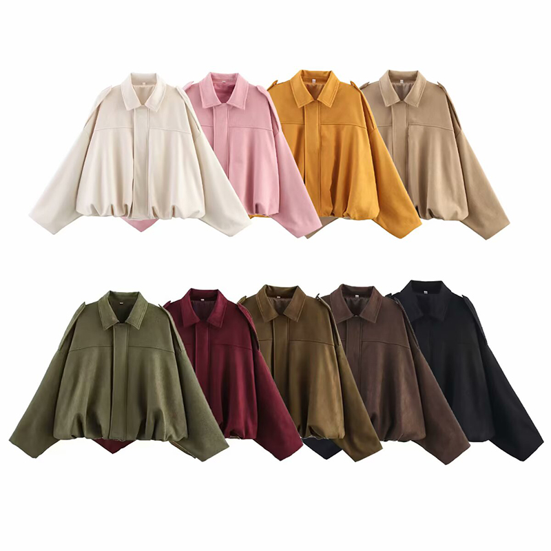 Women'S Fashion Bomber Jacket - YENKYE Nuova Giacca da Donna in