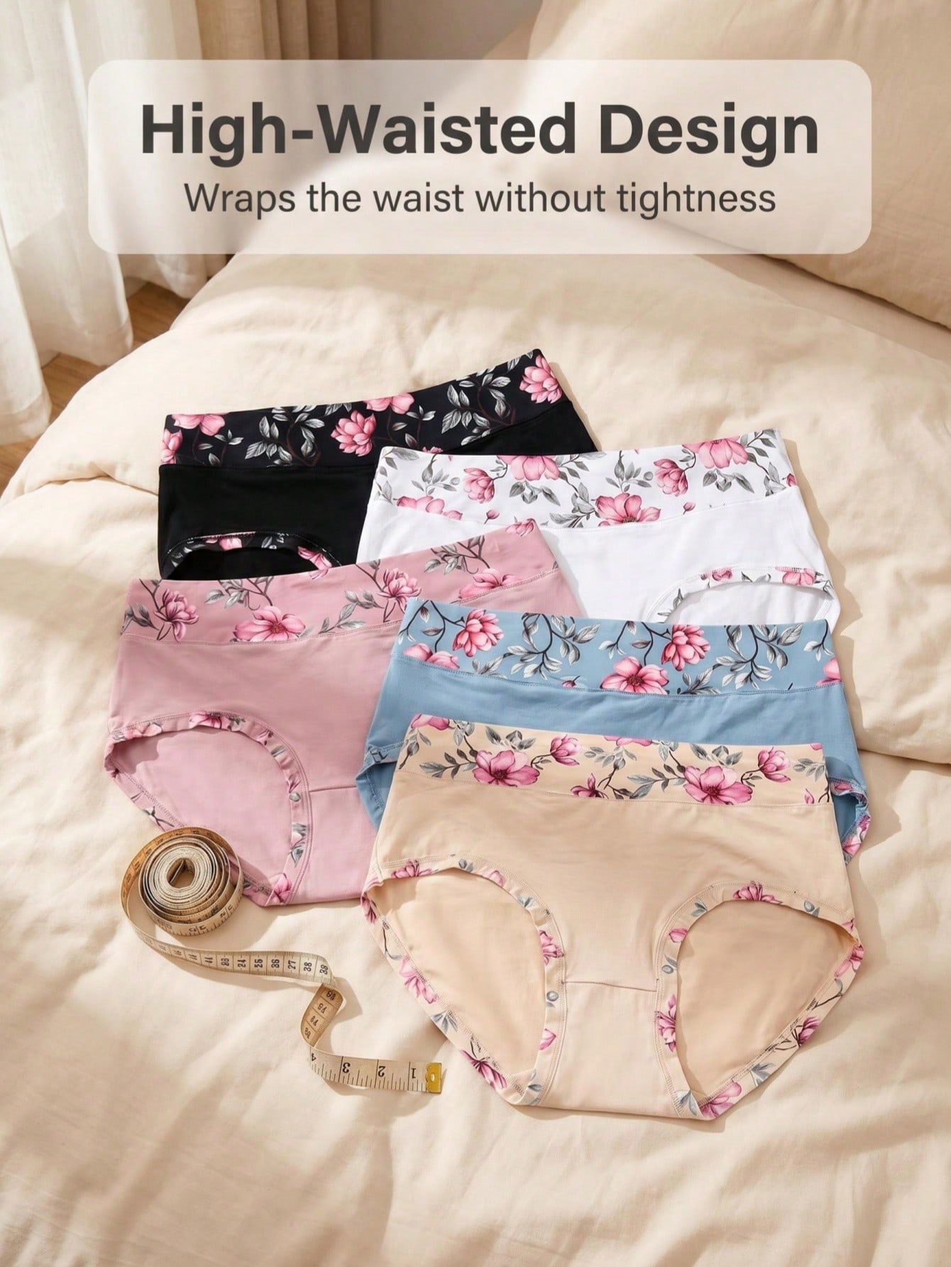 Trend Women Fashion - Set di 5 mutandine da donna