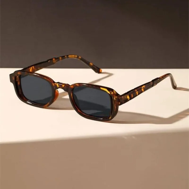 Women'S Fashion Eyewear - Occhiali da Sole Rettangolari di Lusso