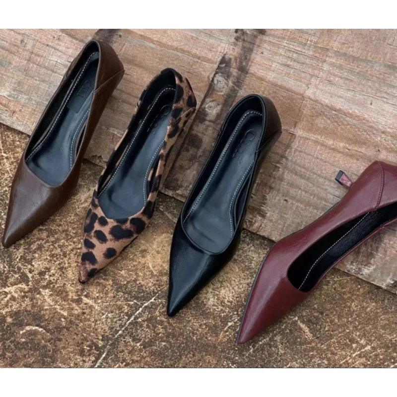 Women'S Fashion Footwear - 2024 donne sexy tacchi alti bordeaux