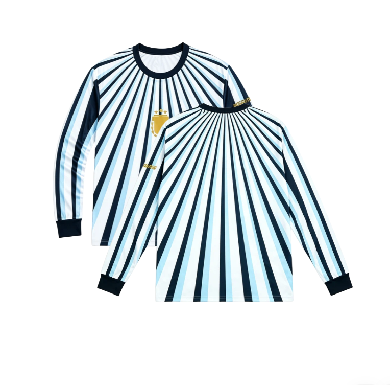 Trend Women Fashion - Nuova maglietta argentina a maniche lunghe