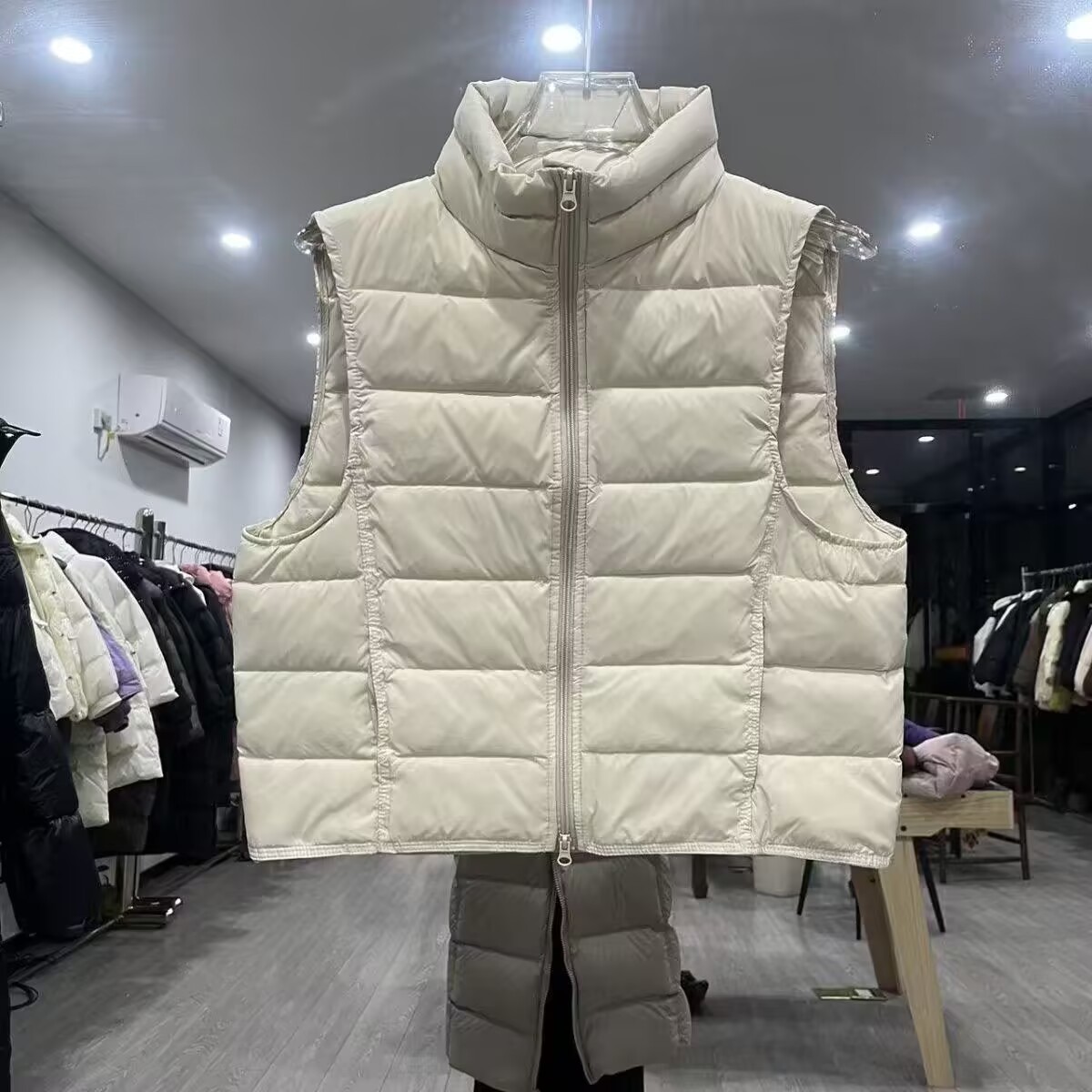 Puffer Vest Fashion Women - Gilet Corto Imbottito Donna in Piumino