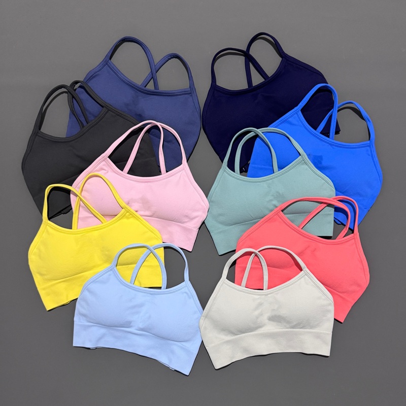 Bra Top Seamless - Histello Reggiseno sportivo senza schienale da