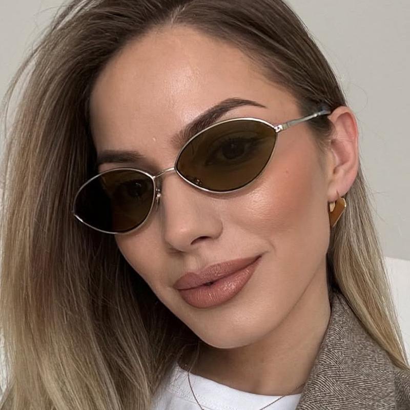 Women'S Fashion Eyewear - Occhiali da Sole Retrò Cat Eye