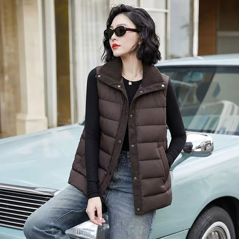 Puffer Vest Fashion Women - Nuovo Cappotto da Donna alla Moda