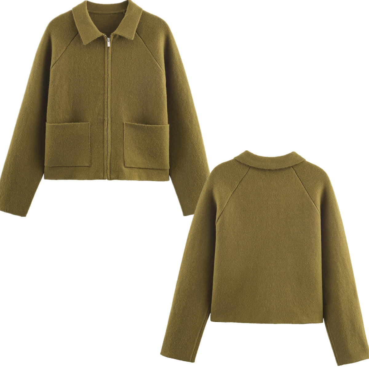 Women'S Fashion Bomber Jacket - Maxdutti Giacca bomber da donna Abbigliamento