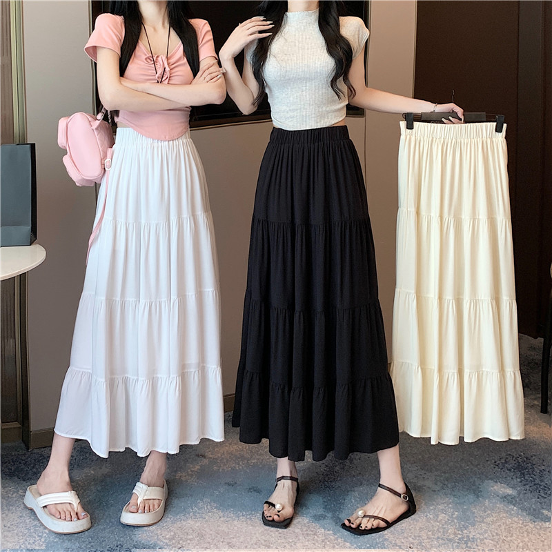 Gonna midi a vita alta a trape - A-Line Skirt Midi recensione e prezzo