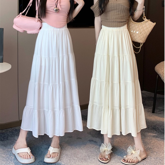 Gonna midi a vita alta a trape - A-Line Skirt Midi recensione e prezzo