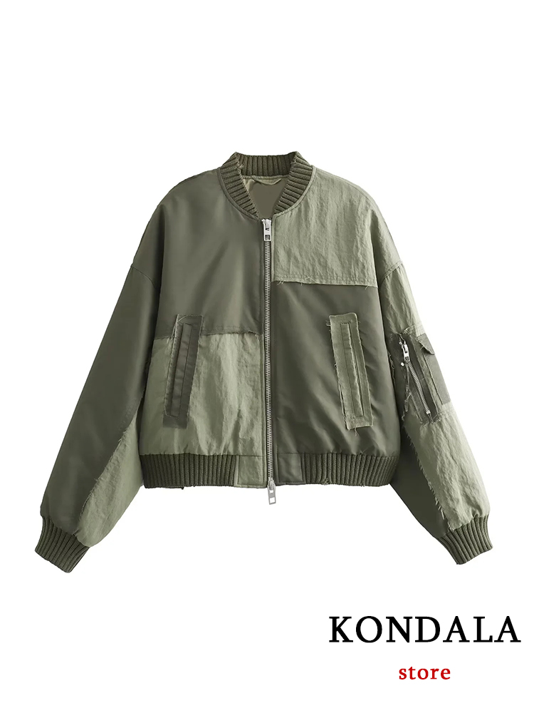   Streetwear Armygreen Bomber  - Women'S Fashion Bomber Jacket recensione e prezzo