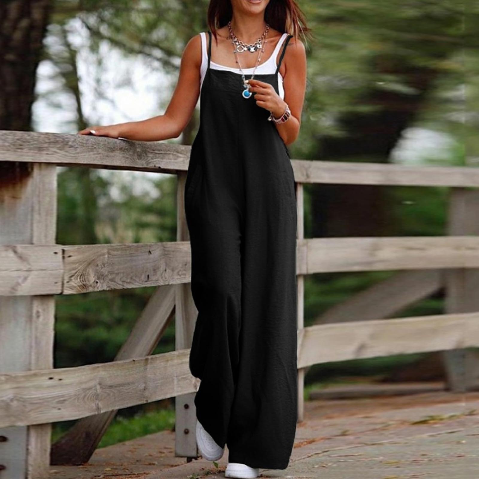 Tuta allentata Casual da donna - Women'S Fashion Overalls recensione e prezzo