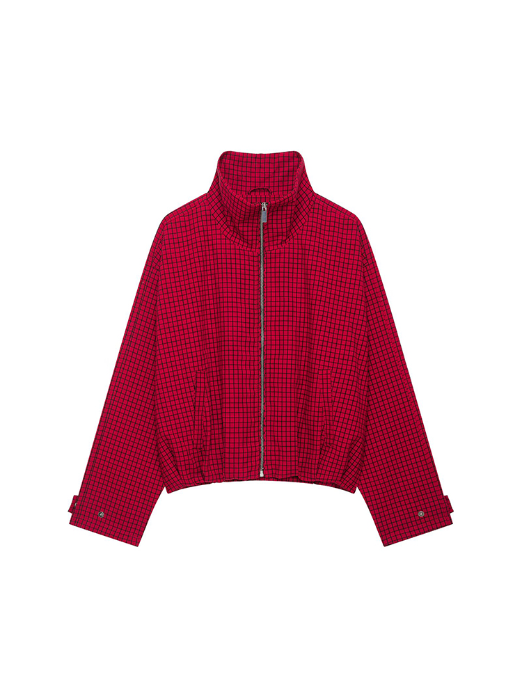 Giacca Bomber a Quadri da Donn - Women'S Fashion Bomber Jacket recensione e prezzo