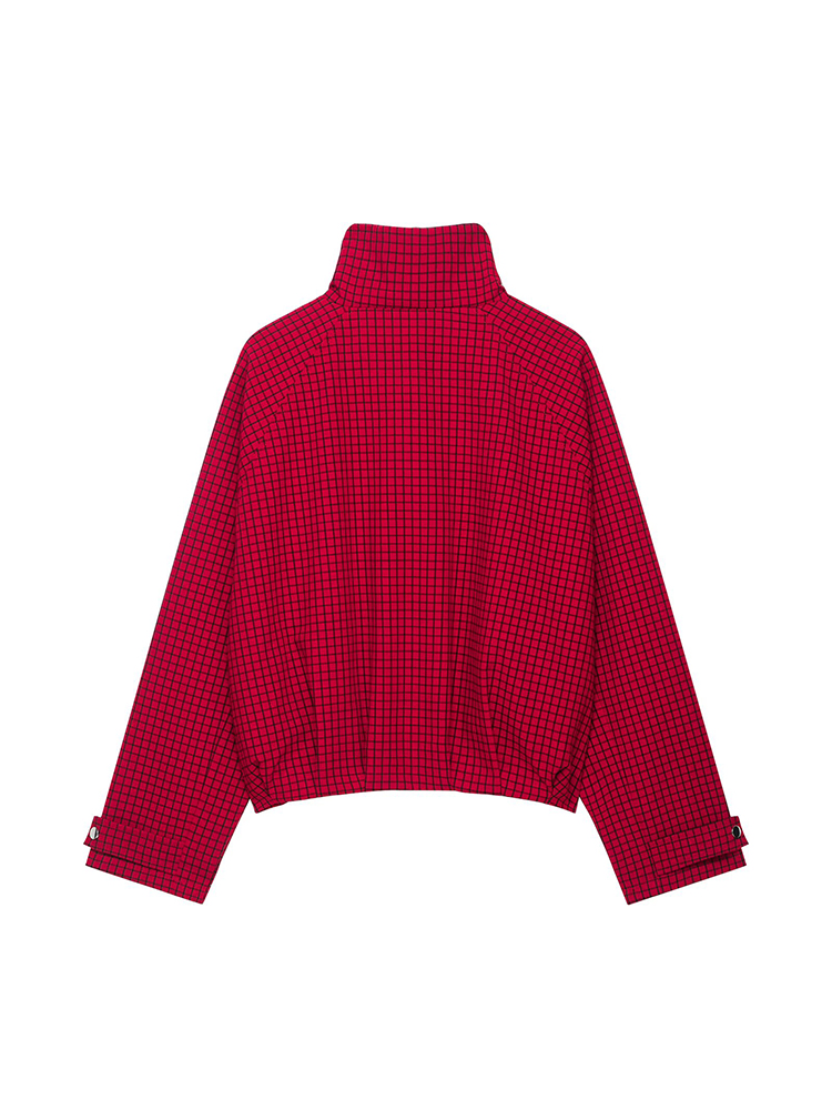 Giacca Bomber a Quadri da Donn - Women'S Fashion Bomber Jacket recensione e prezzo