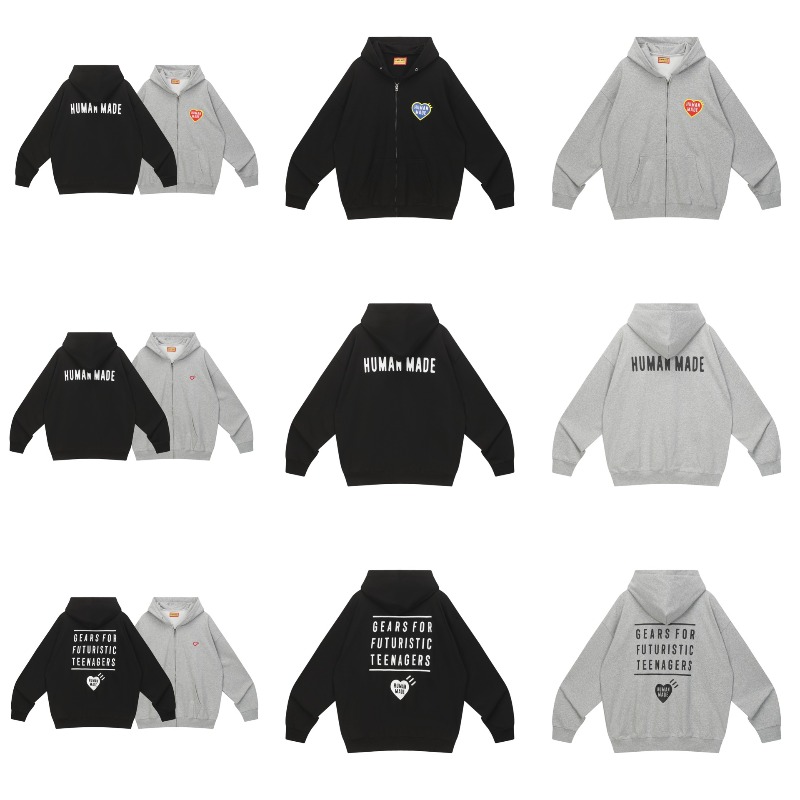 Felpa con Zip Vintage Human Ma - Women'S Fashion Zip Hoodie recensione e prezzo