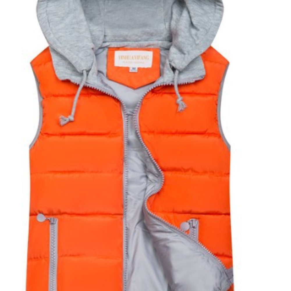 Gilet Imbottito Casual con Cap - Puffer Vest Fashion Women recensione e prezzo