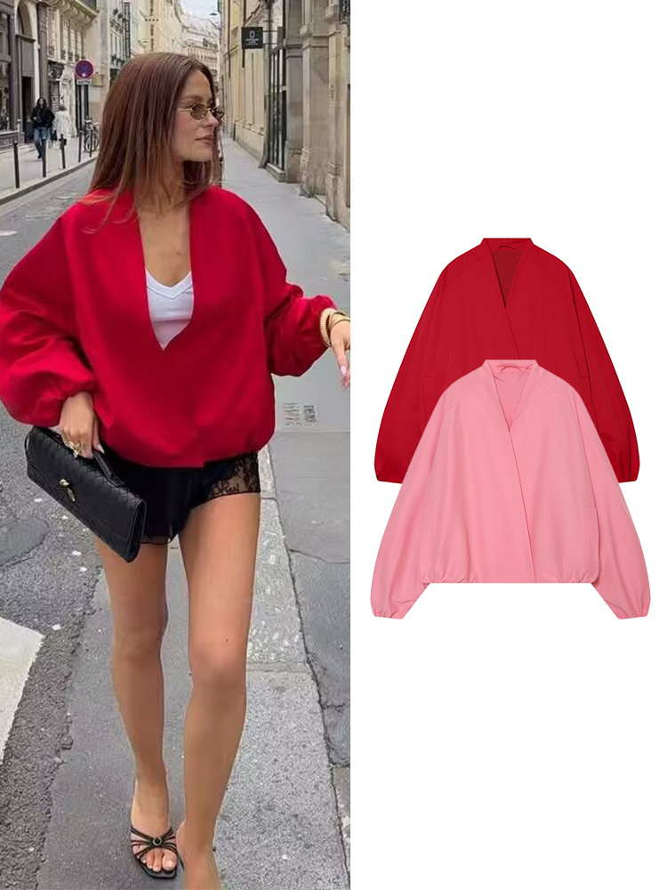 TFMLN Giacca Bomber Corta da D - Women'S Fashion Bomber Jacket recensione e prezzo