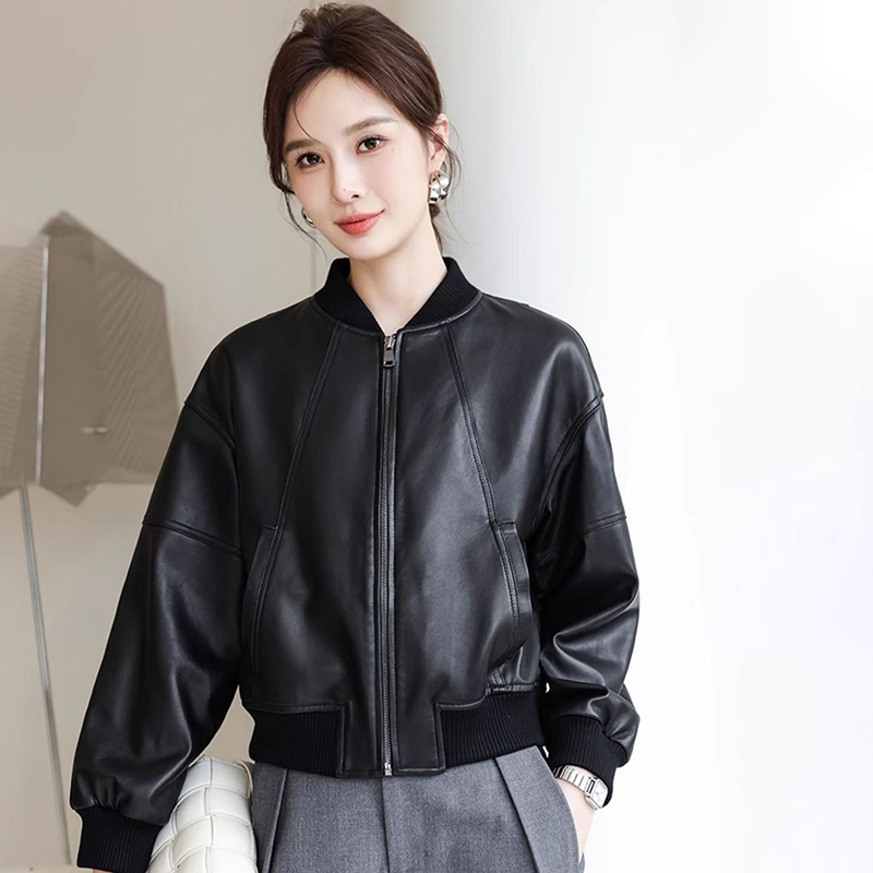 Giacca in ecopelle retrò ameri - Women'S Fashion Bomber Jacket recensione e prezzo
