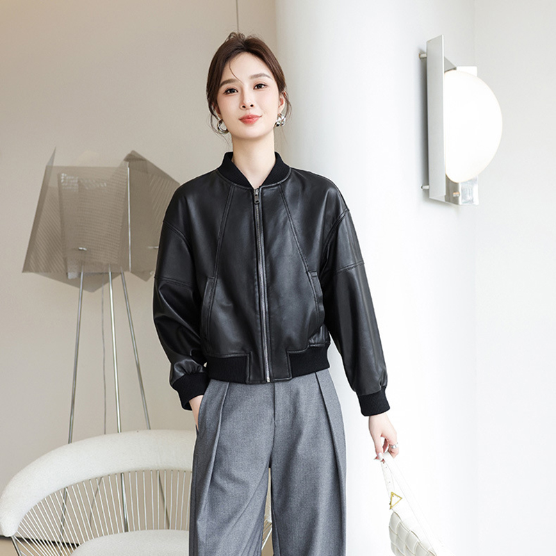 Giacca in ecopelle retrò ameri - Women'S Fashion Bomber Jacket recensione e prezzo