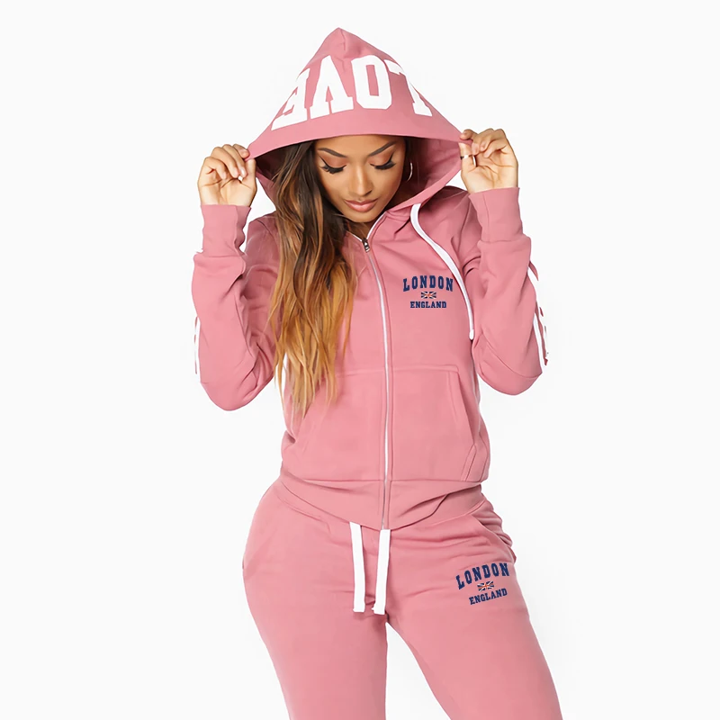Sport Casual Quotidiano Tuta d - Women'S Fashion Zip Hoodie recensione e prezzo