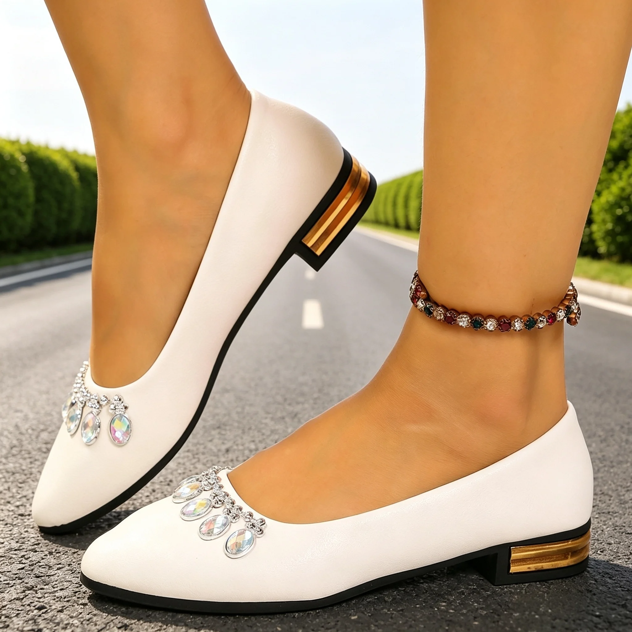Scarpe Basse da Donna a Punta, - Women'S Fashion Footwear recensione e prezzo