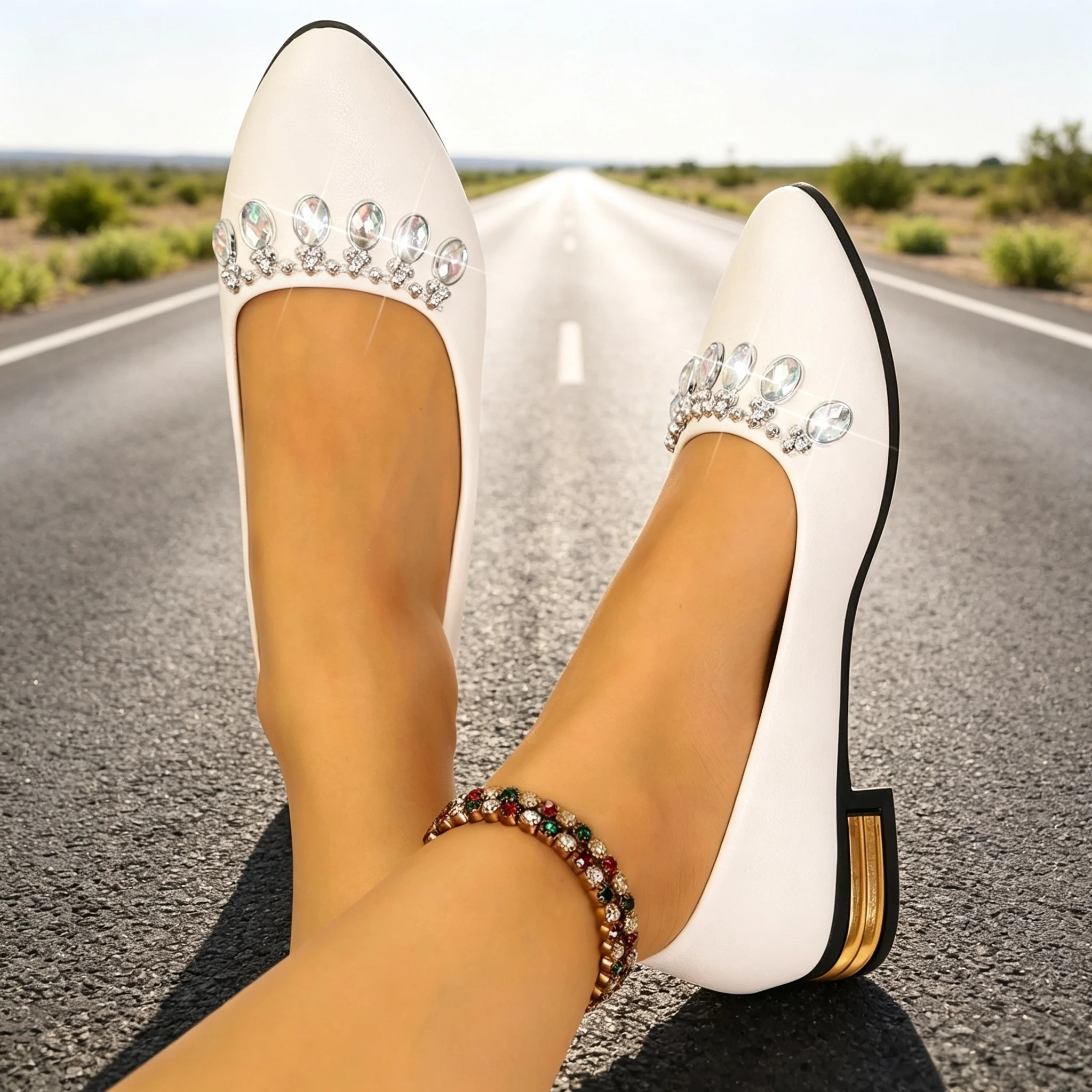 Scarpe Basse da Donna a Punta, - Women'S Fashion Footwear recensione e prezzo