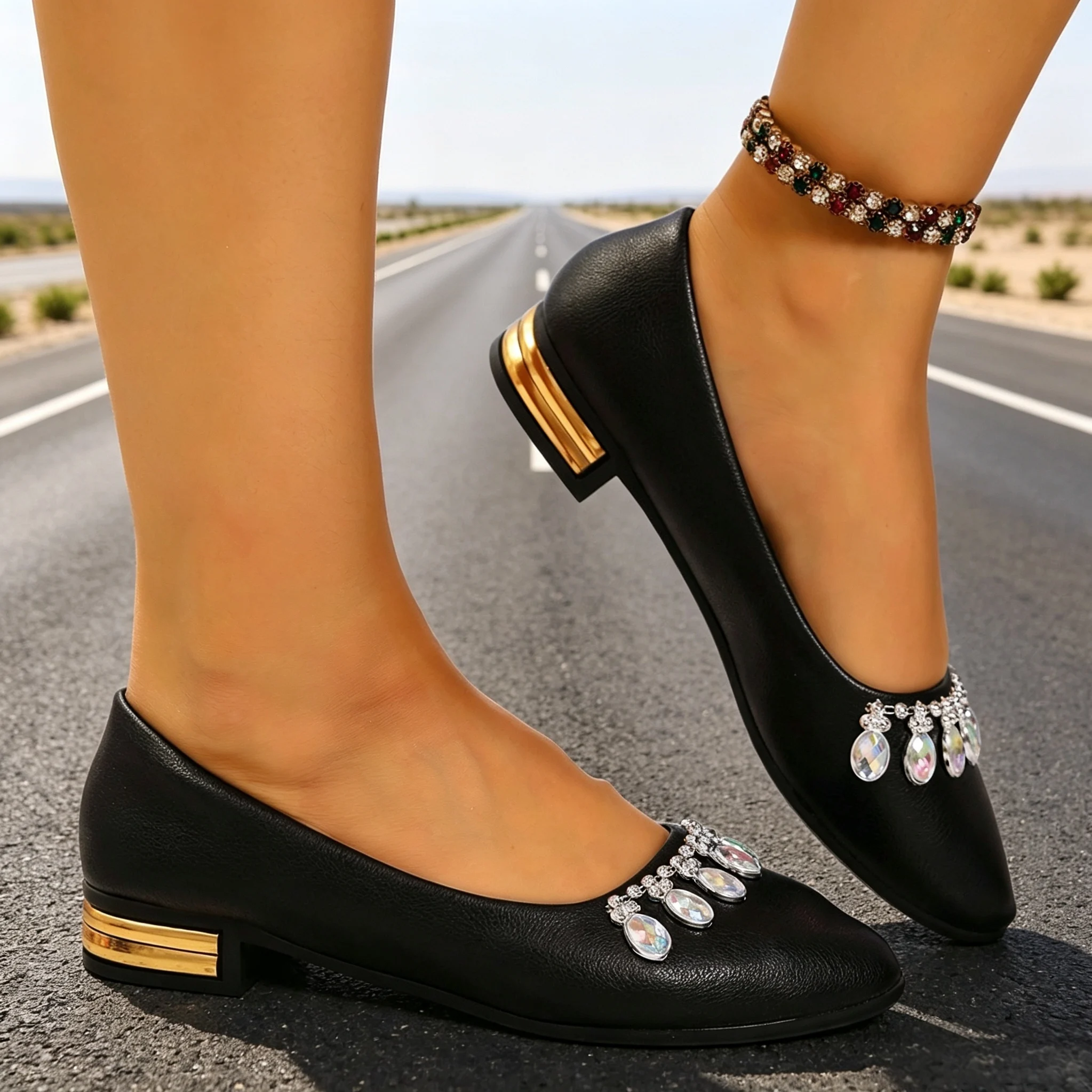 Scarpe Basse da Donna a Punta, - Women'S Fashion Footwear recensione e prezzo