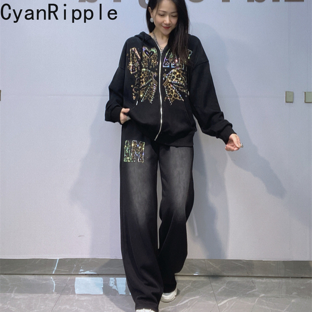 Set Trendy Autunno Inverno per - Women'S Fashion Zip Hoodie recensione e prezzo