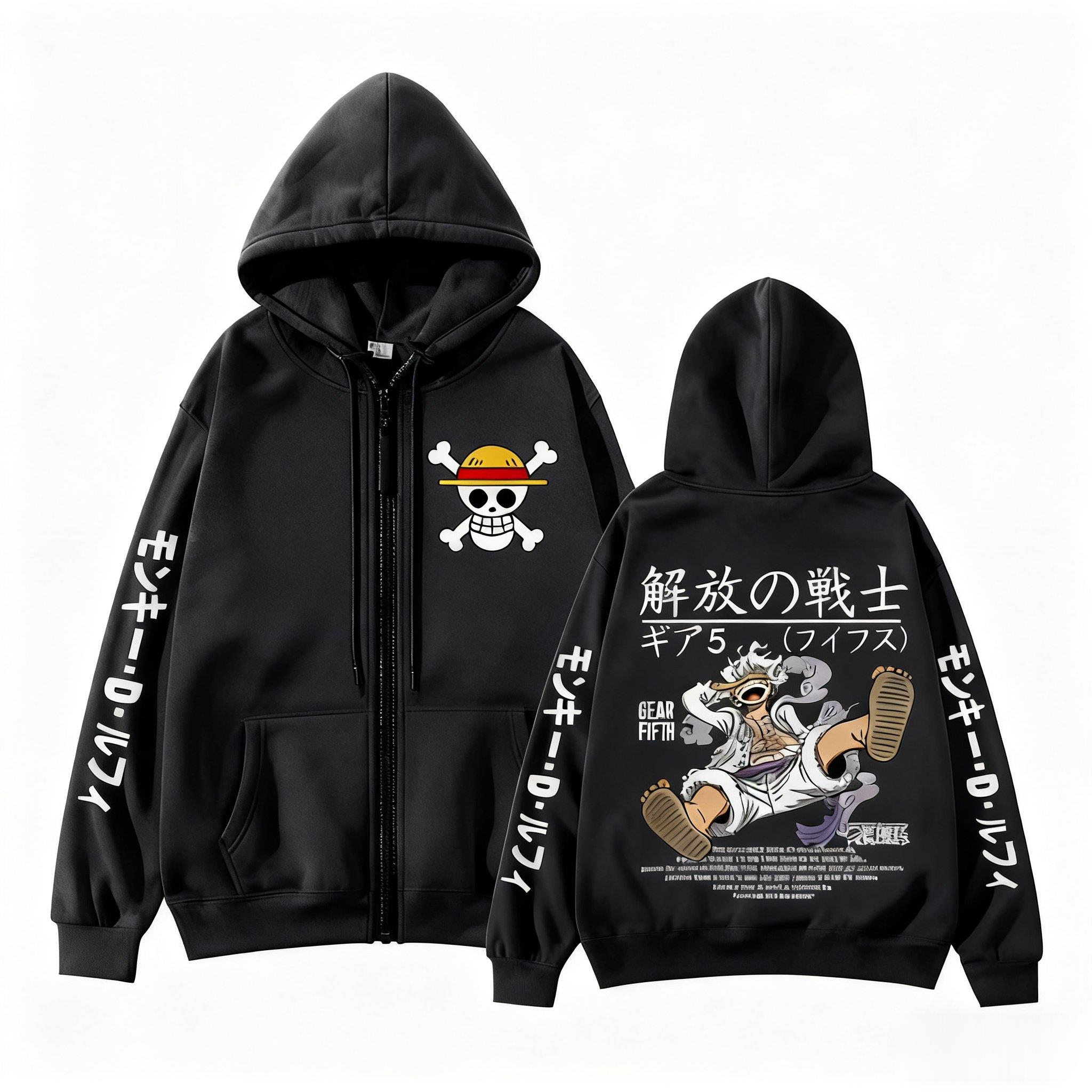 Monkey D Rufy Gear 5 One Piece - Women'S Fashion Zip Hoodie recensione e prezzo