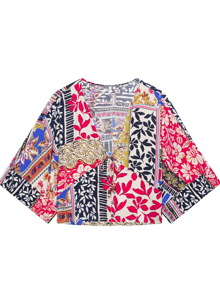 Zevity Donna Moda V Panno Patc - Women'S Fashion Kimono recensione e prezzo