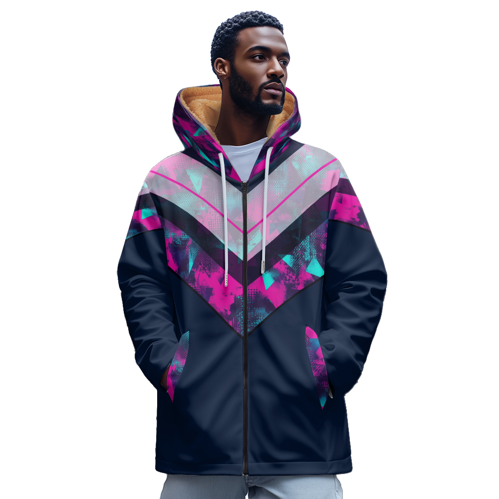 Fiore di lusso 3D stampato mod - Women'S Fashion Zip Hoodie recensione e prezzo