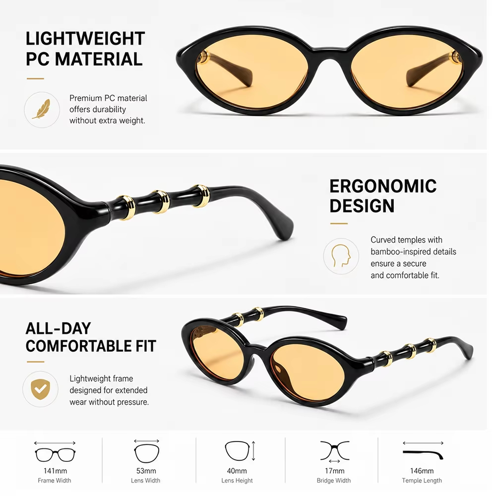 Nuovi Occhiali da Sole Ovali d - Women'S Fashion Eyewear recensione e prezzo