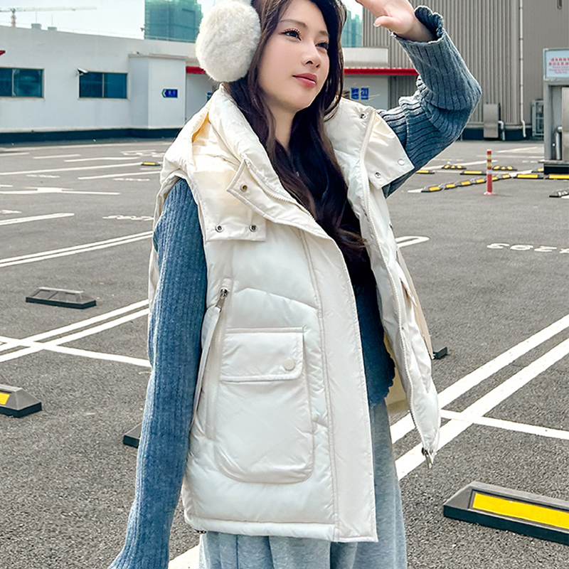 2025 Gilet con cappuccio allen - Puffer Vest Fashion Women recensione e prezzo