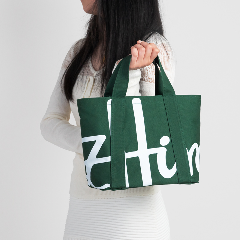 Borsa tote in cotone con logo  - Women Fashion Brand Logo recensione e prezzo