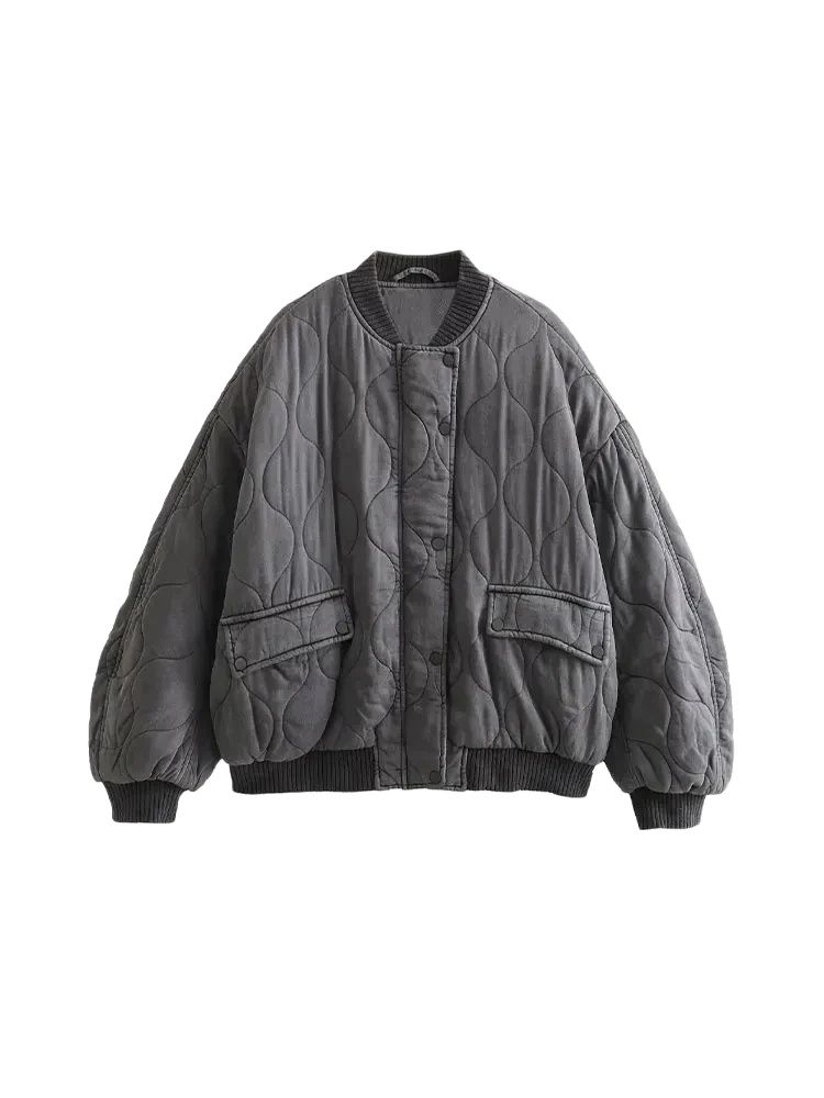 Moda donna oversize spessa cal - Women'S Fashion Bomber Jacket recensione e prezzo