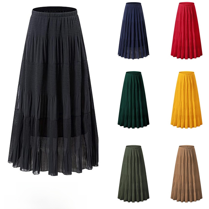 Gonna lunga a vita alta a line - A-Line Skirt Midi recensione e prezzo