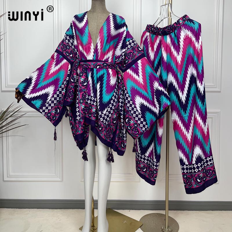WINYI abito a due pezzi kimono - Women'S Fashion Kimono recensione e prezzo
