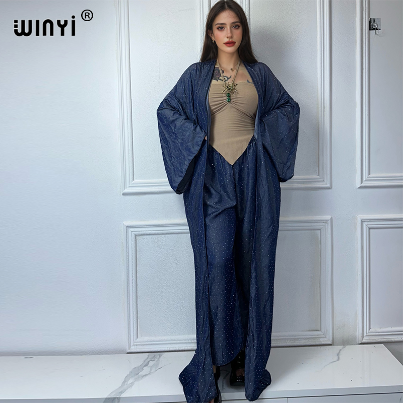 WINYI Africa fashion 2 pezzi s - Women'S Fashion Kimono recensione e prezzo