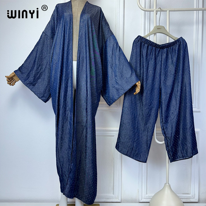 WINYI Africa fashion 2 pezzi s - Women'S Fashion Kimono recensione e prezzo